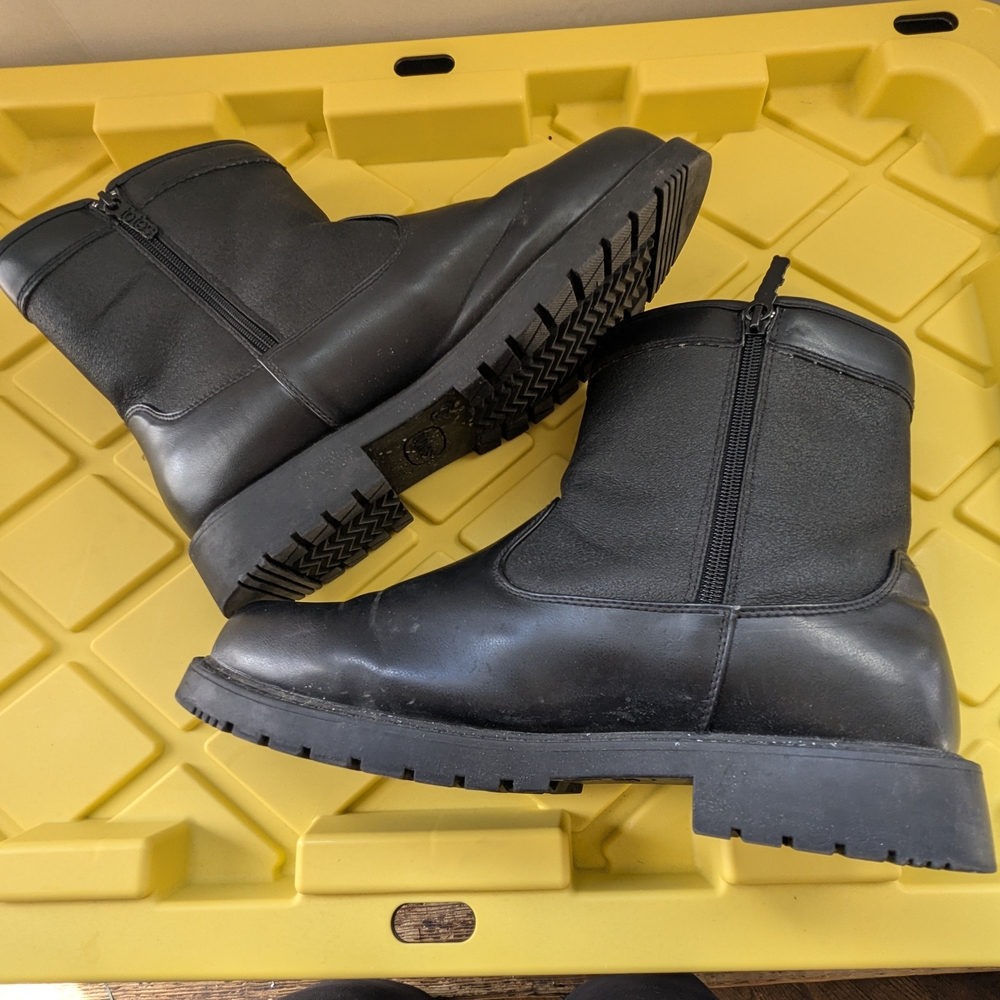 Totes Black Men's Boots